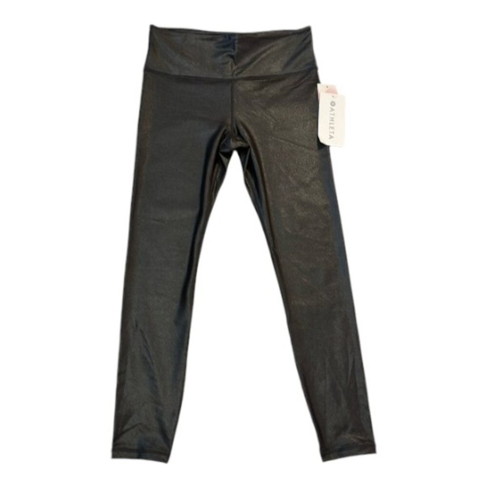 ATHLETA Elation High Waist Shimmer Tights Leggings size S